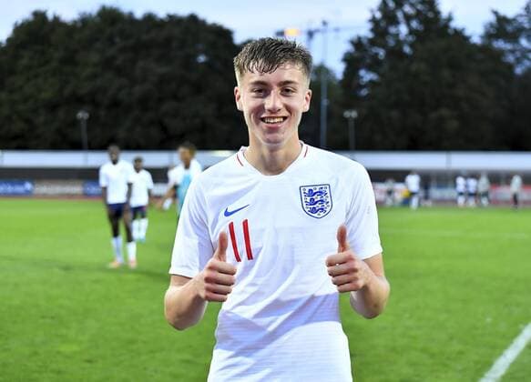 09.09.2019 Basel. Fussball Herren Saison 2019 2020 Laenderspiel U 20 Schweiz - England. Im Bild : Jack Clarke (GBR) schoss das 0:1 Aktion Einzelbild