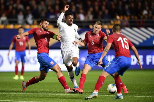 Fußball, U21 Länderspiel, Frankreich - Tschechien Jeff Reine Adelaide (Fra) FOOTBALL : France espoirs vs Republique Tcheque - 09 09 2019 JBAutissier Panoramic 