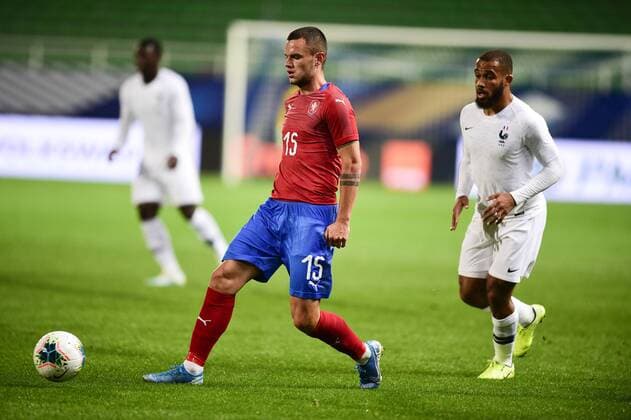 Fußball, U21 Länderspiel, Frankreich - Tschechien Daniel Soucek (Rep Tcheq) FOOTBALL : France espoirs vs Republique Tcheque - 09 09 2019 JBAutissier Panoramic 