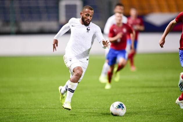 Bryan Mbeumo (Fra) FOOTBALL : France espoirs vs Republique Tcheque - 09 09 2019 JBAutissier Panoramic 