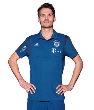 FUSSBALL 1. BUNDESLIGA SAISON 2019 2020 03.09.2018 Fototermin FC Bayern Muenchen: Co-Trainer Analyse Danny Roehl