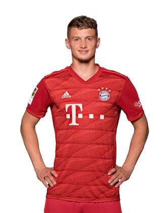 FUSSBALL 1. BUNDESLIGA SAISON 2019 2020 03.09.2018 Fototermin FC Bayern Muenchen: Michael Cuisance