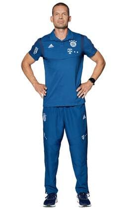FUSSBALL 1. BUNDESLIGA SAISON 2019 2020 03.09.2018 Fototermin FC Bayern Muenchen: Fitnesstrainer Dr. Holger Broich