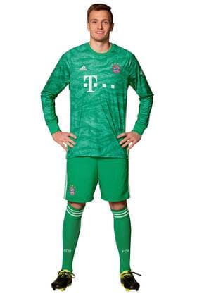 FUSSBALL 1. BUNDESLIGA SAISON 2019 2020 03.09.2018 Fototermin FC Bayern Muenchen: Torwart Christian Fruechtl