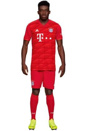 FUSSBALL 1. BUNDESLIGA SAISON 2019 2020 03.09.2018 Fototermin FC Bayern Muenchen: Alphonso Davies