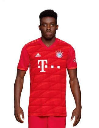 FUSSBALL 1. BUNDESLIGA SAISON 2019 2020 03.09.2018 Fototermin FC Bayern Muenchen: Alphonso Davies