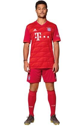FUSSBALL 1. BUNDESLIGA SAISON 2019 2020 03.09.2018 Fototermin FC Bayern Muenchen: Serge Gnabry