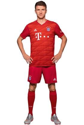 FUSSBALL 1. BUNDESLIGA SAISON 2019 2020 03.09.2018 Fototermin FC Bayern Muenchen: Thomas Mueller