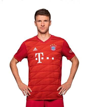 FUSSBALL 1. BUNDESLIGA SAISON 2019 2020 03.09.2018 Fototermin FC Bayern Muenchen: Thomas Mueller