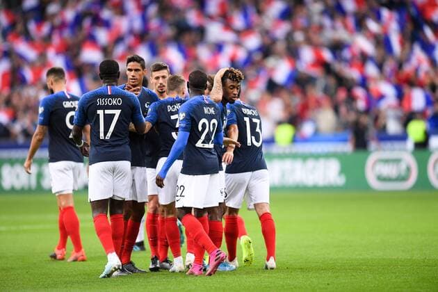 Fußball, EM Quali, Frankreich - Andorra JOIE - 11 KINGSLEY COMAN (FRA) FOOTBALL : France vs Andorre - Qualifications Euro 2020 - 10 09 2019 FEP Panoramic 