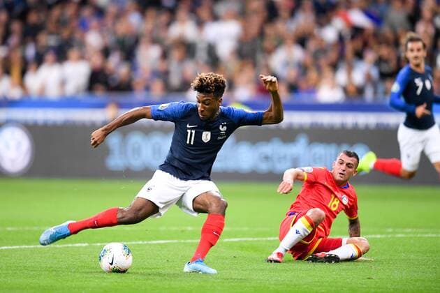 Sport Bilder des Tages Fußball, EM Quali, Frankreich - Andorra 11 Kingsley COMAN (fra) - BUT FOOTBALL : France vs Andorre - Qualifications Euro 2020 - 10 09 2019 FEP Panoramic 