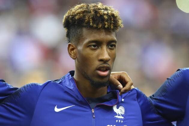 Kingsley Coman (France) FOOTBALL : France vs Andorre - Match de Qualifications EURO 2020 - 10 09 2019 GwendolineLeGoff Panoramic 