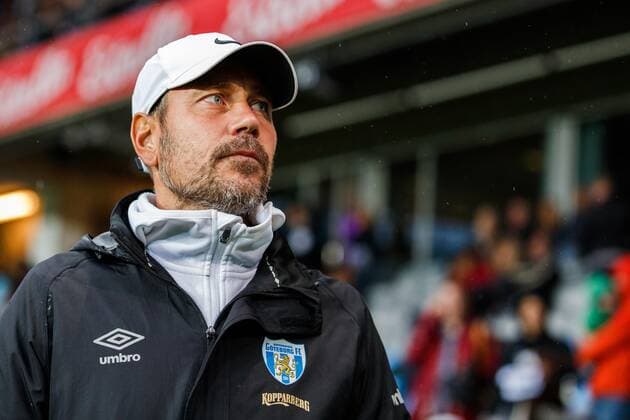 190911 Head coach Marcus Lantz of Göteborg during the Champions League match between Kopparbergs Göteborg and Bayern Munich on September 11, 2019 in Gothenburg. Photo: Michael Erichsen BILDBYRAN Cop 89 kopparbergs göteborg göteborg bayern munich bayern münchen bbeng champions league womens dam football fotboll soccer tränare Copyright: MICHAELxERICHSEN BB190911BB134
