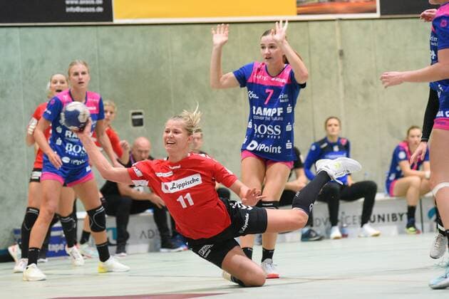 Kamila Kordovska (HSG Blomberg-Lippe 11) TusSies Metzingen, Handball, HBF, Ligaspiel, 11.09.2019, Foto:TBaur Eibner TusSies Metzingen vs. HSG Blomberg-Lippe Metzingen Copyright: xEIBNER TobiasxBaurx EP_TBR
