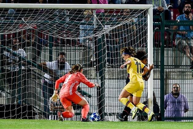 Db Alessandria 11 09 2019 - Champions League Femminile Juventus-Barcellona foto Daniele Buffa Image nella foto: gol Alexia Putellas 