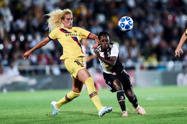 Db Alessandria 11 09 2019 - Champions League Femminile Juventus-Barcellona foto Daniele Buffa Image nella foto: Eniola Aluko-Kheira Hamraoui 