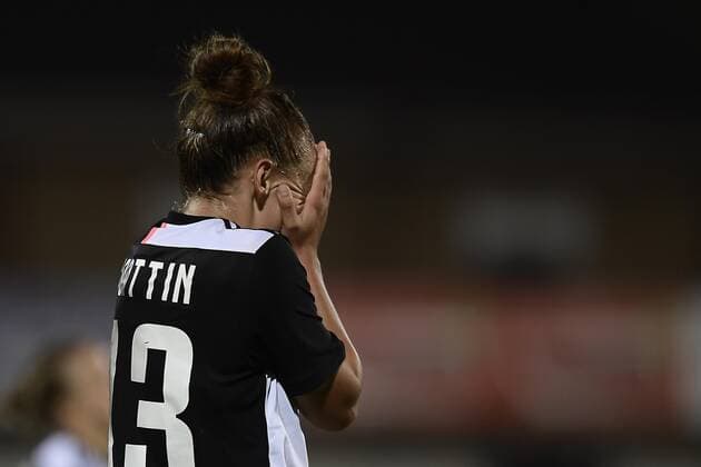 Photo LaPresse - Fabio Ferrari September 11, 2019 Alessandria ( Italy ) Women s Champions League - Juventus Women vs Futbol Club Barcelona - Round of 16 - roundtrip- Giuseppe Mocagatta Stadium of Alessandria. in the pic:Lisa Boattin (Juventus Women)  Copyright: xLaPresse FabioxFerrarix