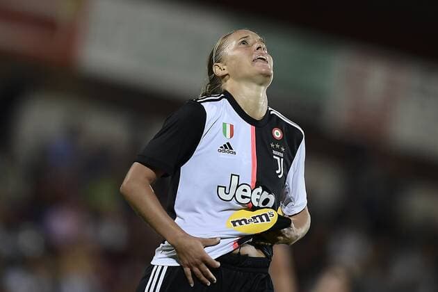 Photo LaPresse - Fabio Ferrari September 11, 2019 Alessandria ( Italy ) Women s Champions League - Juventus Women vs Futbol Club Barcelona - Round of 16 - roundtrip- Giuseppe Mocagatta Stadium of Alessandria. in the pic:Lisa Boattin (Juventus Women)  Copyright: xLaPresse FabioxFerrarix