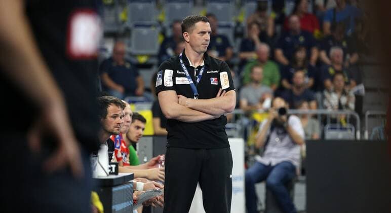 Handball, 1. Bundesliga: Rhein-Neckar-Löwen - HBW Balingen-Weilstetten, 5. Spieltag am 12.09.2019, Saison 2019 20, ZmdZ, Trainer Jens Bürkle (Balingen-Weilstetten), Rhein-Neckar-Löwen - HBW Balingen-Weilstetten