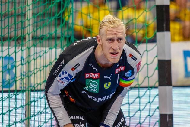 Sport Bilder des Tages Rhein Neckar Loewen - HBW Balingen-Weilstetten Rhein Neckar Loewe Mikael Appelgren (Nr.1) war heute ein starker Rückhalt seiner Mannschaft - beim Bundesligaspiel der Rhein Neckar Löwen gegen HBW Balingen-Weilstetten am 12.09.2019.09.2019 Mannheim. 12.09.19 Handball 9. Spieltag , Mannheim Baden Wuerttemberg Deutschland SAP Arena