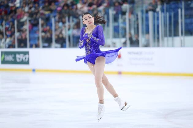 ÄRika Kihira (JPN), SEPTEMBER 12, 2019 - Figure skating, Eiskunstlauf : 2019 Skate Canada Autumn Classic International Women s Short Program at Sixteen Mile Sports Complex in Toronto, Canada. Noxthirdxpartyxsales  (111960785)