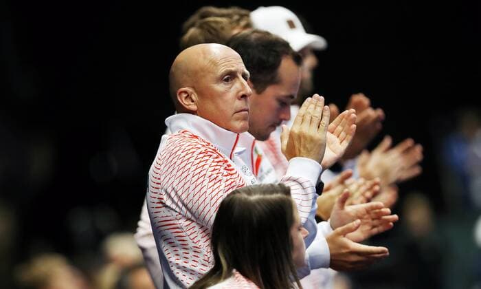 TENNIS - Davis Cup, FIN vs AUT ESPOO,FINLAND,13.SEP.19 - TENNIS - ITF Davis Cup, first round, Finland vs Austria. Image shows Werner Farmer. GEPAxpictures xMatthiasxHauer