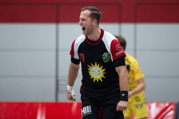 Lübbecke, Deutschland 13.09.2019: 2. Handball-Bundesliga - 2019 2020 - TuS-N-Lübbecke vs. HSG Krefeld Marian Orlowski (Lübbecke) Lübbecke Nordrhein-Westfalen Deutschland Merkur Arena