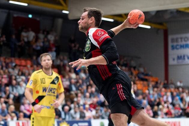 Lübbecke, Deutschland 13.09.2019: 2. Handball-Bundesliga - 2019 2020 - TuS-N-Lübbecke vs. HSG Krefeld Jens Bechtloff (Lübbecke) Lübbecke Nordrhein-Westfalen Deutschland Merkur Arena