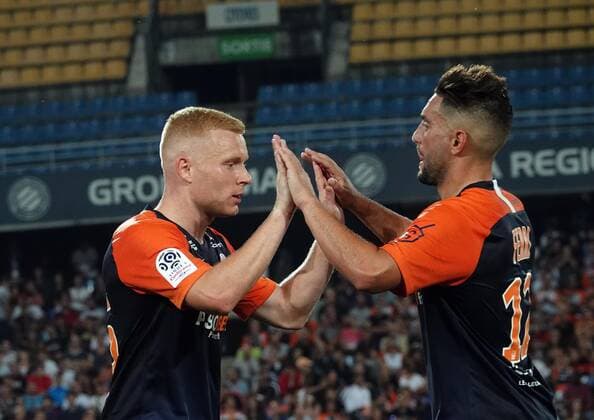 Florent Mollet, MHSC et Jordan Ferri, MHSC FOOTBALL : Montpellier vs Nice - Ligue 1 Conforama - 14 09 2019 RichardGosselin Panoramic 