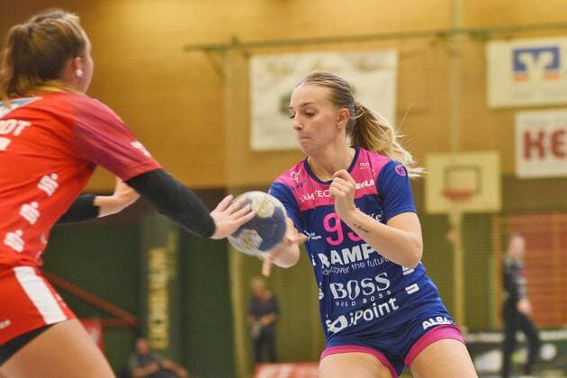 Dorina Korsos (TusSies Metzingen 95) TusSies Metzingen, Handball, HBF, Ligaspiel, 14.09.2019, Foto:TBaur Eibner Kurpfalz Baeren vs. TusSies Metzingen Ketsch Copyright: xEIBNER TobiasxBaurx EP_TBR