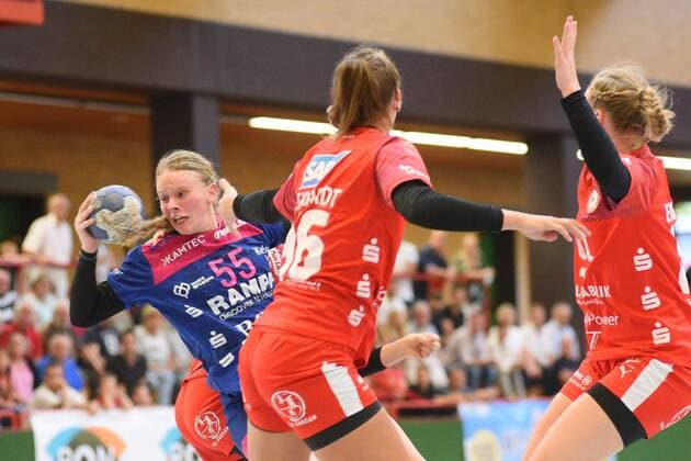 Tamara Haggerty (TusSies Metzingen 55) TusSies Metzingen, Handball, HBF, Ligaspiel, 14.09.2019, Foto:TBaur Eibner Kurpfalz Baeren vs. TusSies Metzingen Ketsch Copyright: xEIBNER TobiasxBaurx EP_TBR