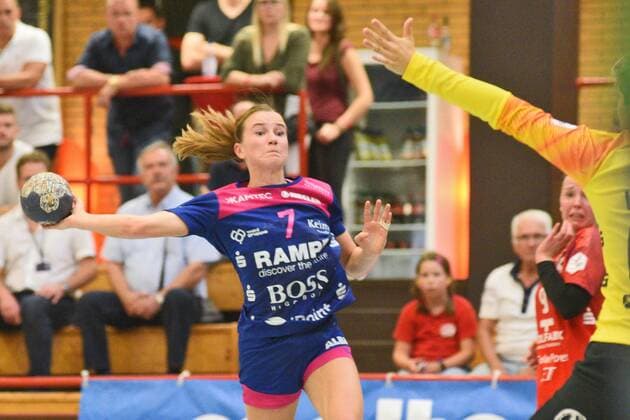 Bo van Wetering (TusSies Metzingen 7) TusSies Metzingen, Handball, HBF, Ligaspiel, 14.09.2019, Foto:TBaur Eibner Kurpfalz Baeren vs. TusSies Metzingen Ketsch Copyright: xEIBNER TobiasxBaurx EP_TBR