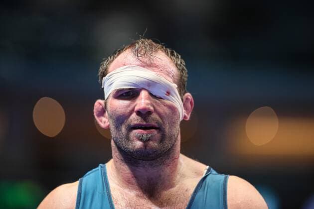 Bilder des Jahres 2019, Sport 09 September Sport Themen der Woche KW37 Sport Bilder des Tages World Wrestling Championship 2019 Greco Roman Wrestling: 97kg: Balazs KISS (HUN) *** World Wrestling Championship 2019 Greco Roman Wrestling 97kg Balazs KISS HUN