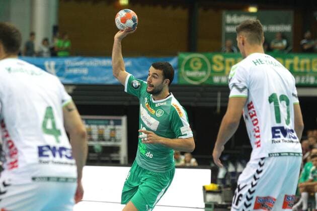 SC DHfK Leipzig vs. FA Goeppingen, Liqui Moly HBL, 15.09.19 Handball, 1. Bundesliga, Saison 2019 2020, 5. Spieltag: SC DHfK Leipzig vs. FRISCH AUF Goeppingen am 15.09.19 in der Arena Leipzig. Im Bild: Bastian ROSCHECK ( 19, SC DHfK Leipzig) Copyright: xBEAUTIFULxSPORTS JanxKaeferx