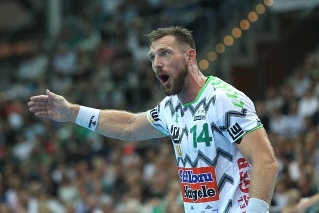 SC DHfK Leipzig vs. FA Goeppingen, Liqui Moly HBL, 15.09.19 Handball, 1. Bundesliga, Saison 2019 2020, 5. Spieltag: SC DHfK Leipzig vs. FRISCH AUF Goeppingen am 15.09.19 in der Arena Leipzig. Im Bild: Jacob BAGERSTED ( 14, FA Goeppingen) Copyright: xBEAUTIFULxSPORTS JanxKaeferx