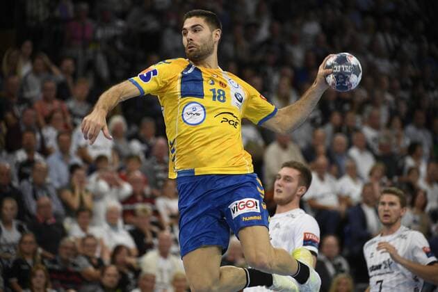 Blaz Janc (Kielce), Handball, Männer, THW Kiel vs PGE Vive Kielce, Champions-League, 1. Spieltag, Gruppenphase, 15.09.19 Kiel Sparkassen-Arena Schleswig-Holstein Germany