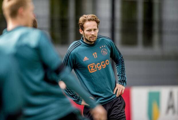 16-09-2019 VOETBAL: TRAINING EN PERSCONFERENTIE AJAX: AMSTERDAM Daley Blind (Ajax) Foto: SCS Michel Utrecht xVIxVIxImagesx xSoenarxChamidxsportfotografiexIVx 202103581
