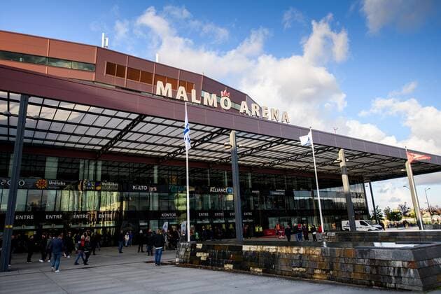 190917 Malmö Arena inför ishockeymatchen i SHL mellan Malmö Redhawks och Rögle den 17 september 2019 i Malmö. Copyright: PETTERxARVIDSON BB190917PA006