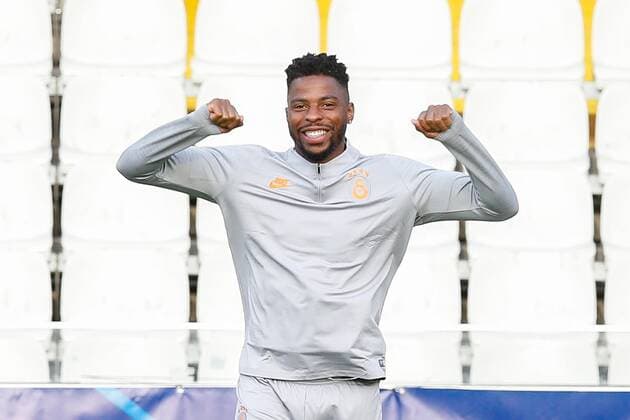 Galatasaray s Ryan Donk pictured during a training session of Turkish soccer team Galatasaray AS, Tuesday 17 September 2019 in Brugge, in preparation of Tomorrow s match against Belgian club Club Brugge in the group stage of the UEFA Champions League. BRUNOxFAHY  x05665839x