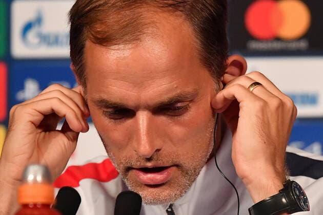 Fußball, CL, Paris St. Germain Pressekonferenz Thomas Tuchel, in press conference, PK, Pressekonferenz at the Parc des Princes on the eve of the league match, PSG-REAL on September 17, 2019.  JulienxMattiax xLexPictorium LePictorium_0214169