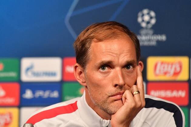 Fußball, CL, Paris St. Germain Pressekonferenz Thomas Tuchel, in press conference, PK, Pressekonferenz at the Parc des Princes on the eve of the league match, PSG-REAL on September 17, 2019.  JulienxMattiax xLexPictorium LePictorium_0214177