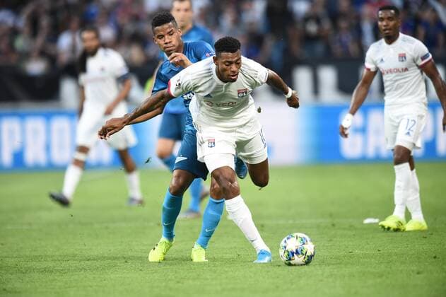 Fußball, CL, Olympique Lyon - Zenit St. Petersburg Jeff Reine-AZdelaide (lyon) vs (zenith) FOOTBALL : Lyon vs Zenith Saint-Petersbourg - Phase de groupe Ligue des Champions - 17 09 2019 FredericChambert Panoramic 