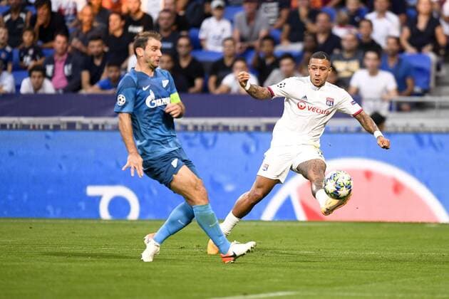 11 MEMPHIS DEPAY (OL) FOOTBALL : Lyon vs Zenith Saint Petersbourg - Ligue des Champions - 17 09 2019 AnthonyBIBARD FEP Panoramic 