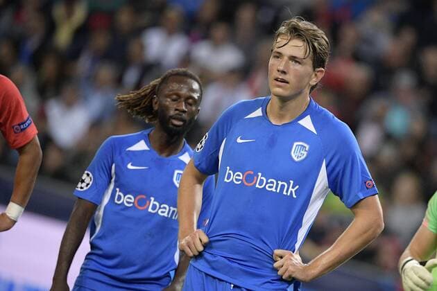 Genk s Sander Berge pictured during a game between Austrian club RB Salzburg and Belgian RC Genk, Tuesday 17 September 2019 in Salzburg, Austria, first match in the group stage of the UEFA Champions League. YORICKxJANSENS  x05665927x