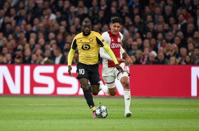 Jonathan Ikone ( LOSC ) FOOTBALL : AFC Ajax vs Lille OSC - Champions League - Amsterdam - 17 09 2019 FedericoPestellini Panoramic 