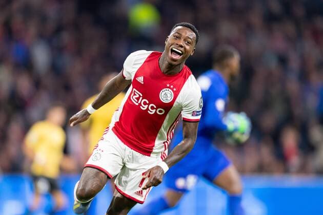 Amsterdam, Netherlands, 17.09.2019, UEFA Champions League - 2019 20 Season, Gruppe H, Ajax Amsterdam - OSC Lille, Quincy Promes (Ajax) Schaut, looks on ( Amsterdam Johan-Cruyff-Arena Netherlands eu-images-01061011522