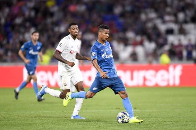 05 WILMAR BARRIOS (ZEN) FOOTBALL : Lyon vs Zenith Saint Petersbourg - Ligue des Champions - 17 09 2019 AnthonyBIBARD FEP Panoramic 