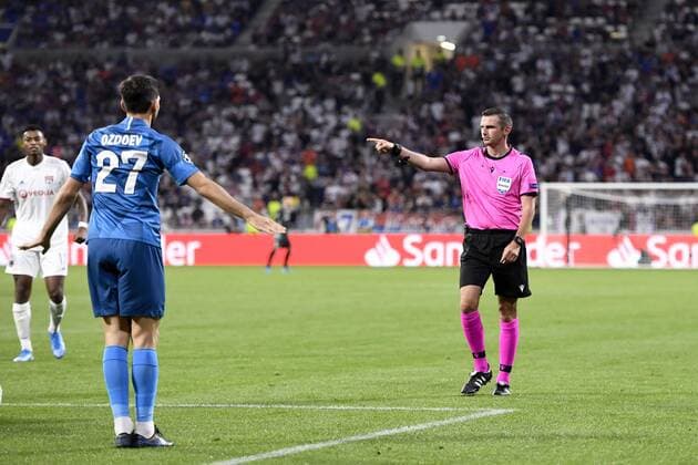 Michael Oliver (ARBITRE) FOOTBALL : Lyon vs Zenith Saint Petersbourg - Ligue des Champions - 17 09 2019 AnthonyBIBARD FEP Panoramic 