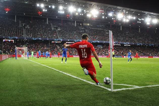 SOCCER - CL, RBS vs Genk SALZBURG,AUSTRIA,17.SEP.19 - SOCCER - UEFA Champions League, group stage, Red Bull Salzburg vs KRC Genk. Image shows Zlatko Junuzovic (RBS). GEPAxpictures xMathiasxMandl