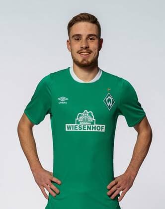 Portraittermin Werder Bremen 2019 2010 16.04.2019, wohninvest Weserstadion, Bremen, Portraittermin Werder Bremen 2019 2010, im Bild David Philipp (Werder Bremen 31) 1.BL Porträttermin 2019 2020,